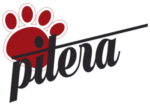 Logotipo Piensos Pitera huella roja